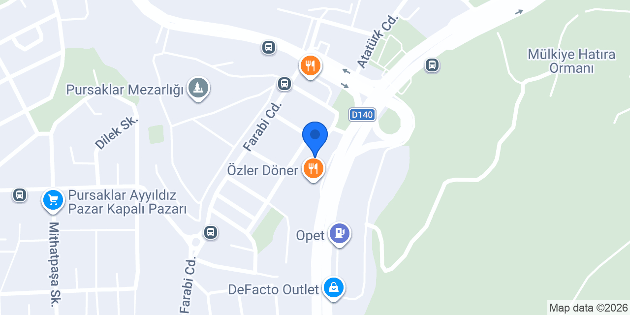 Özler Tesisleri konumu
