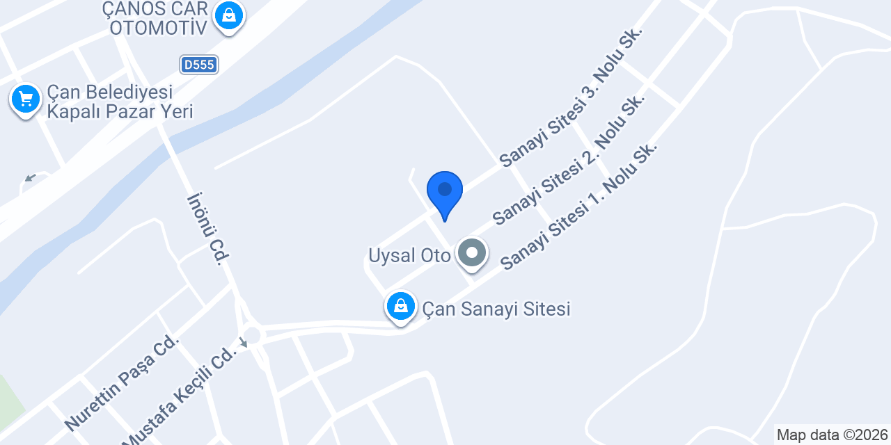 Çan art reklam konumu