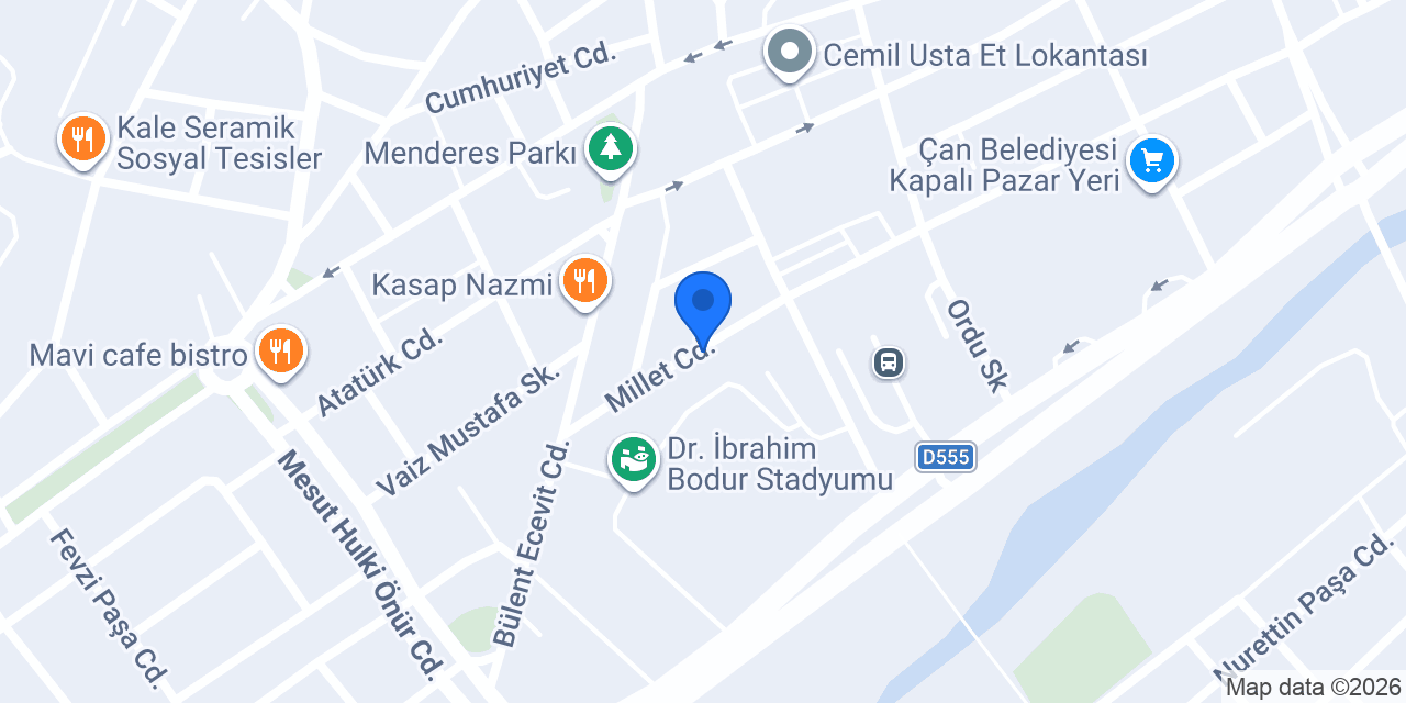 Durmaz Ticaret konumu