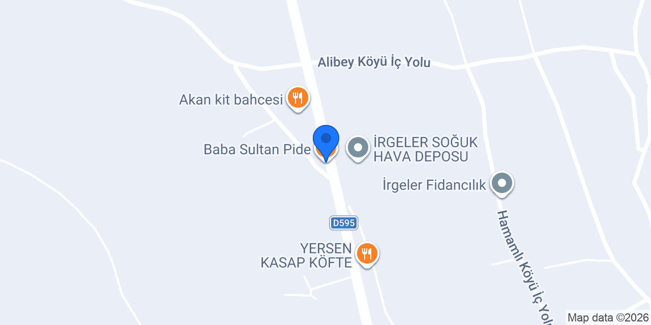 Baba Sultan Pide konumu