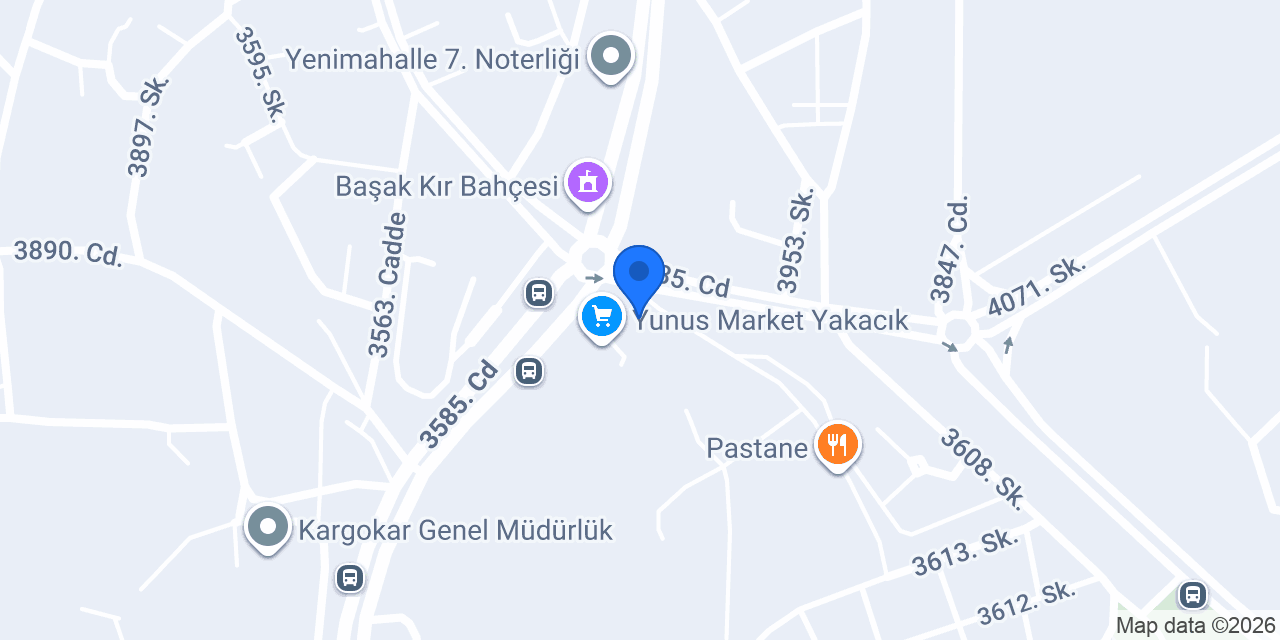 Lavinya Çiçekçilik konumu