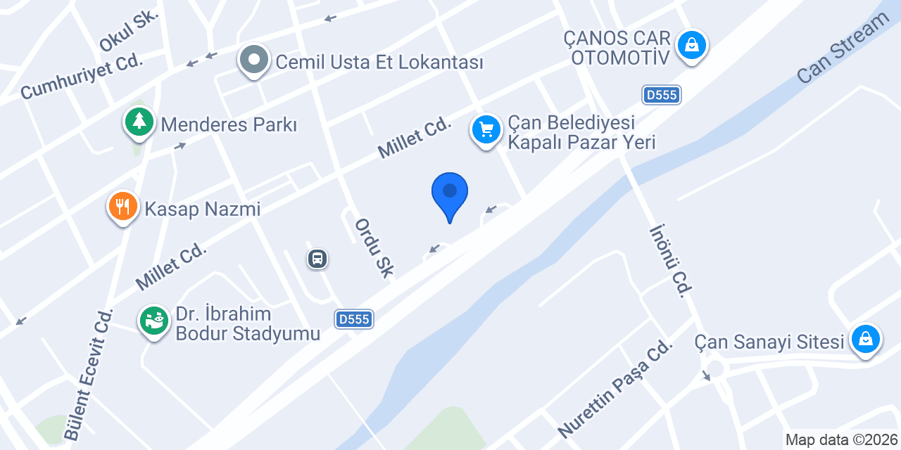 Dere Kıraathanesi konumu