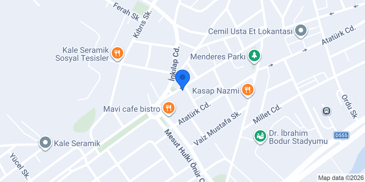 Özel Akademi Sürücü Kursu konumu