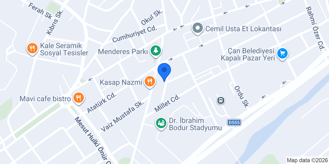 Peker Yapı Market konumu