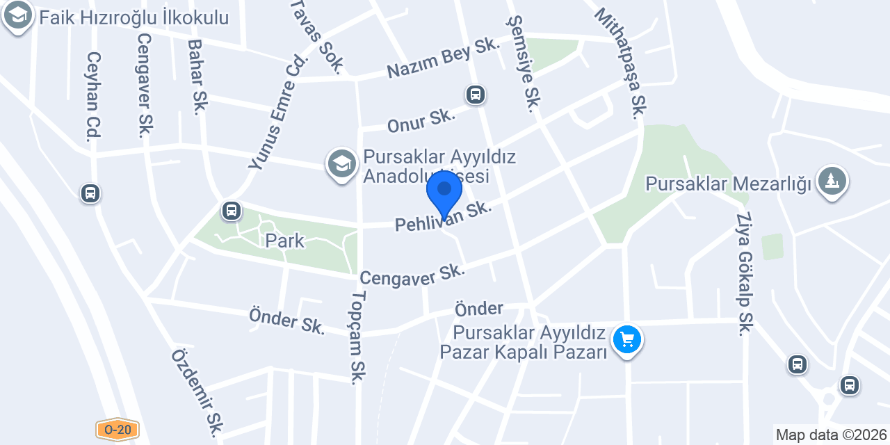 Pursaklar Polis Merkez Amirliği konumu