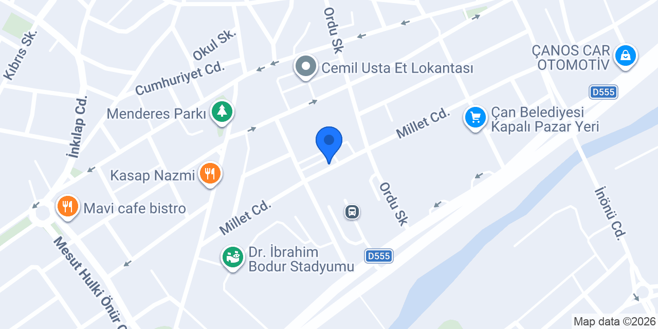 Çüren Et Lokantası konumu