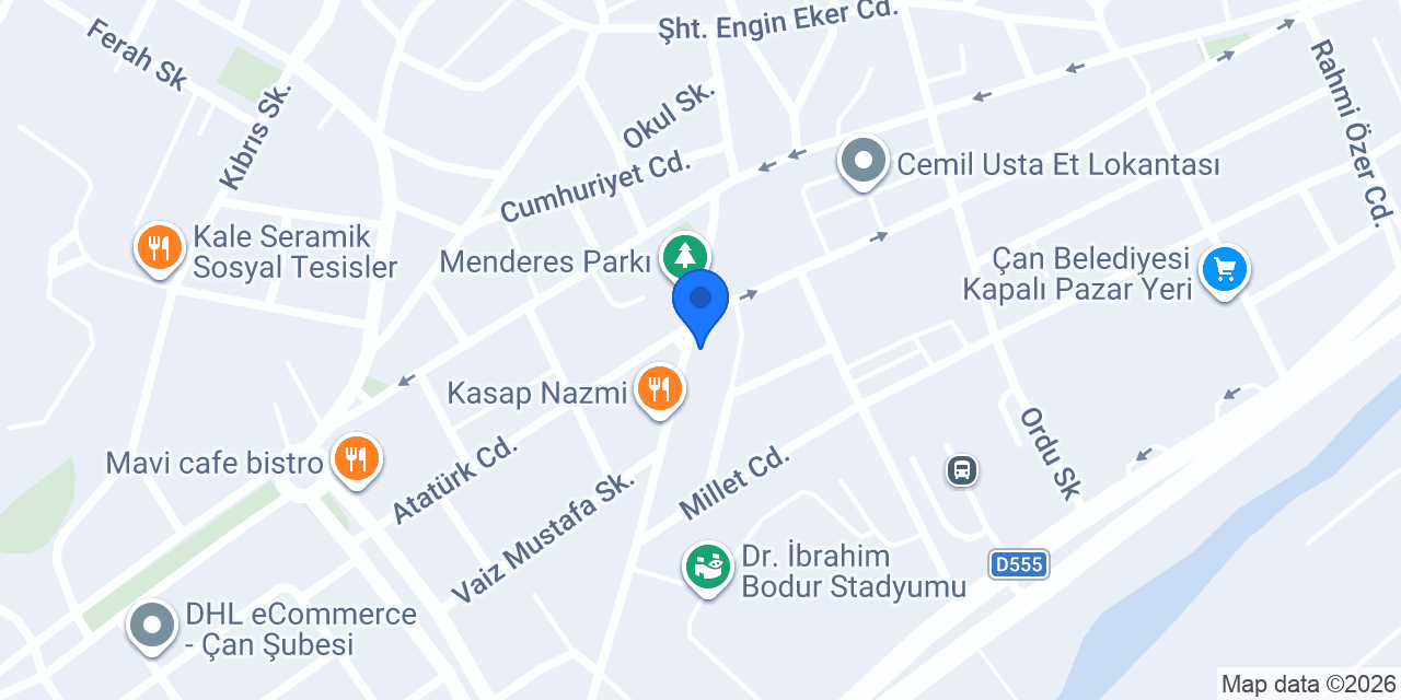 Mim Kırtasiye konumu