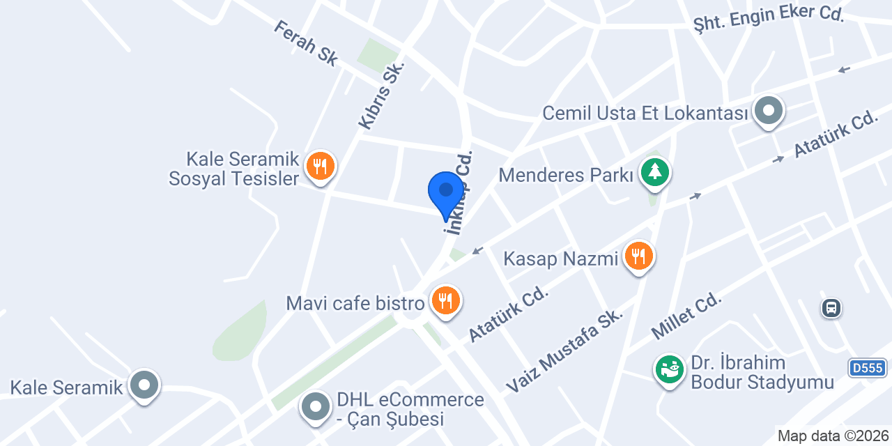 Sahi Döşeme konumu