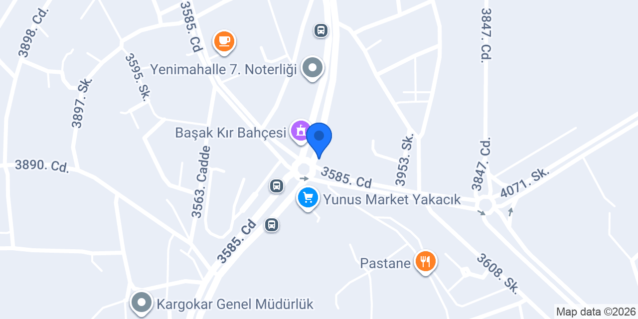 TEKIN YAPI MARKET konumu