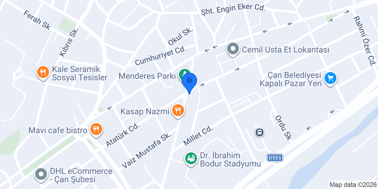 Sağlık Eczanesi konumu