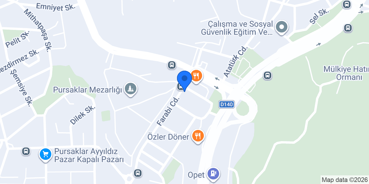 Mavi Denizim Sağlıklı Yaşam Merkezi konumu