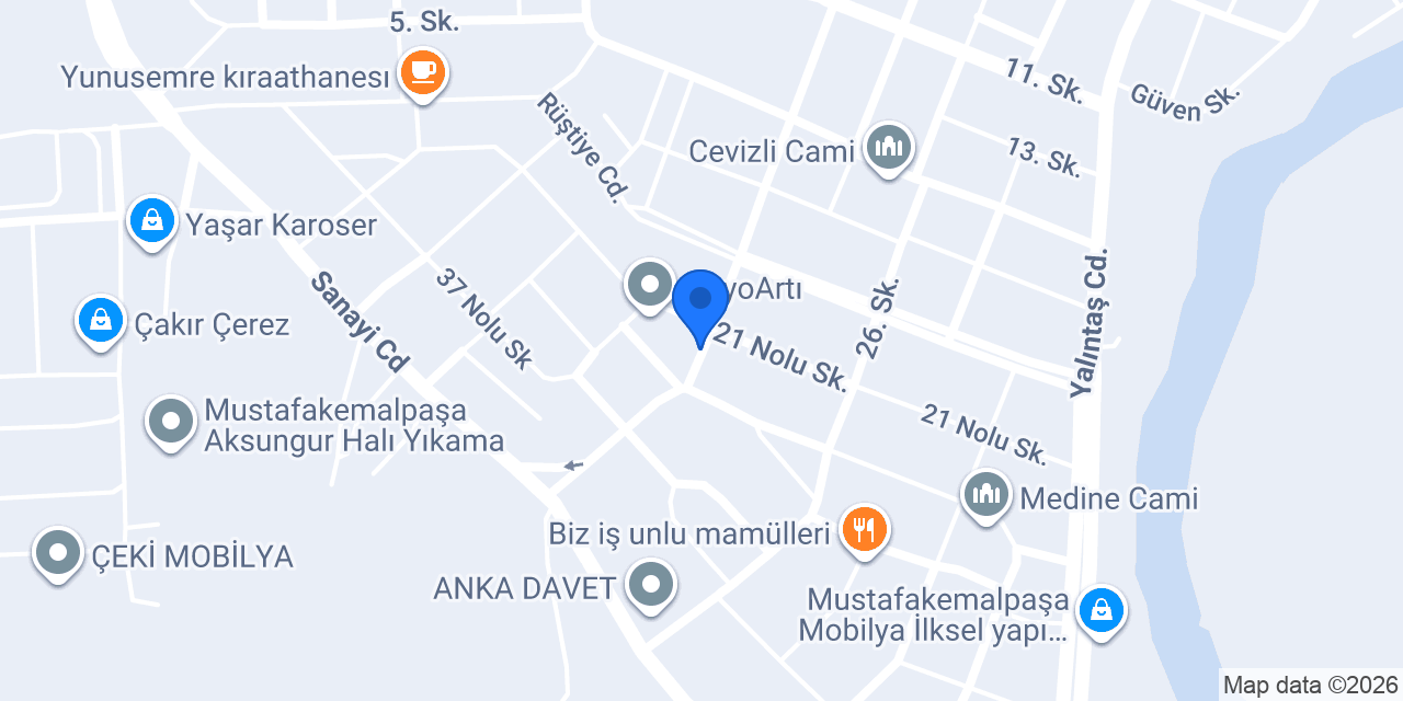 Hamidiye Mahallesi Muhtarlığı konumu