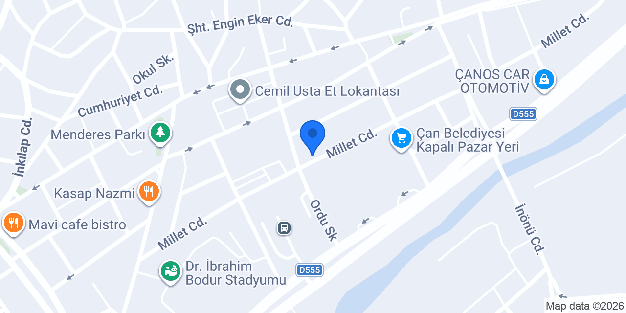 Zafer Veteriner Kliniği konumu