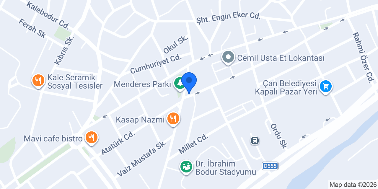 Yamalı İnşaat konumu