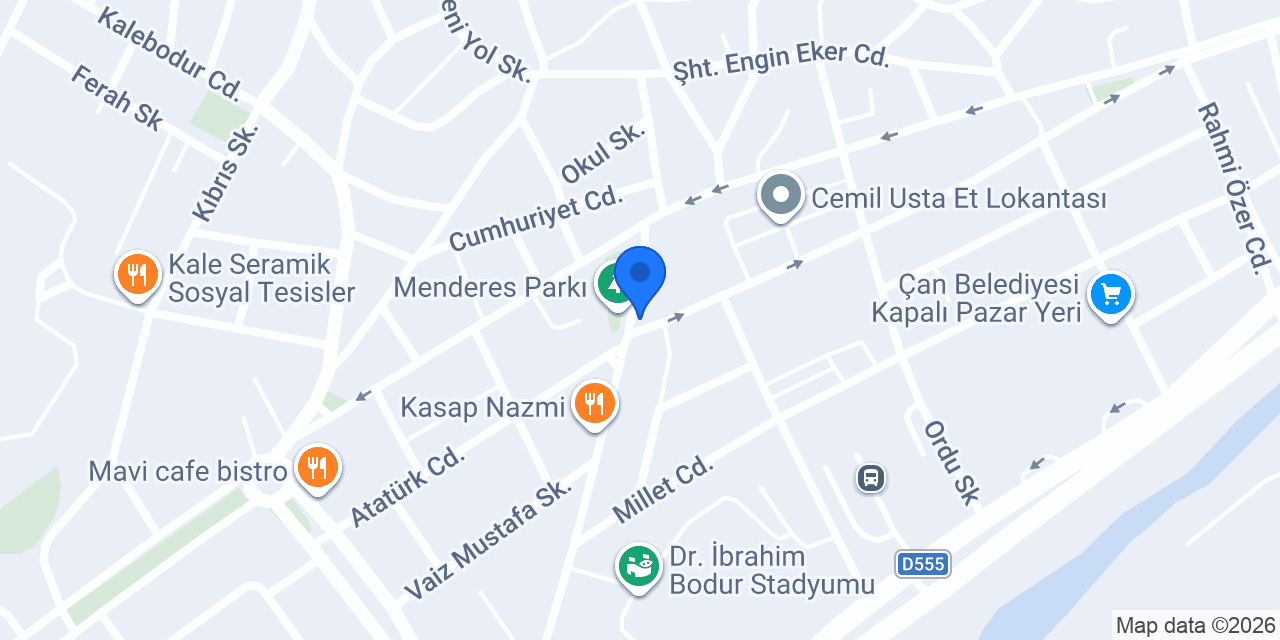 Cadde döner konumu
