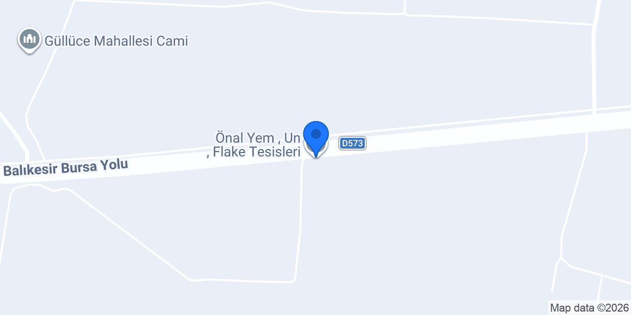 Önal Yem , Un , Flake Tesisleri konumu