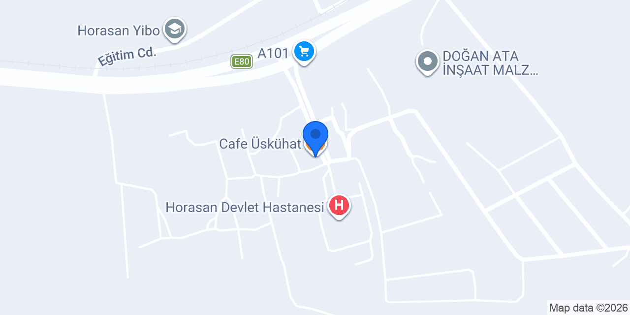 Cafe Üskühat konumu