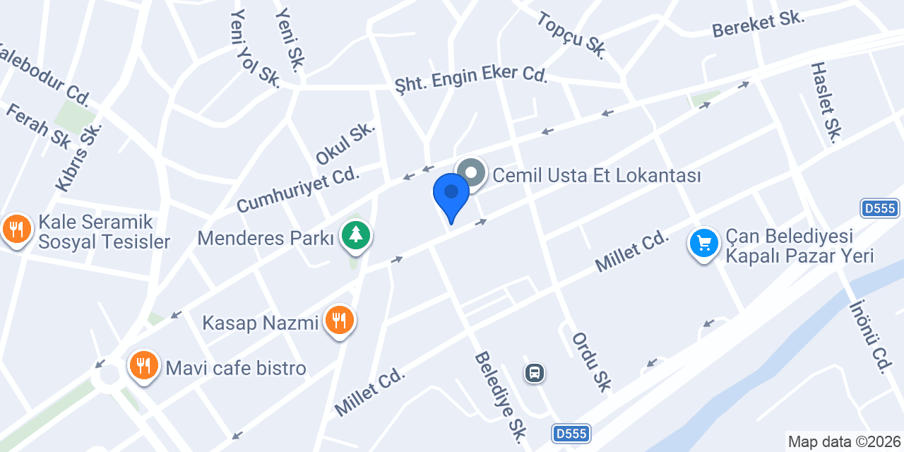 Saray Erkek Kuaförü konumu