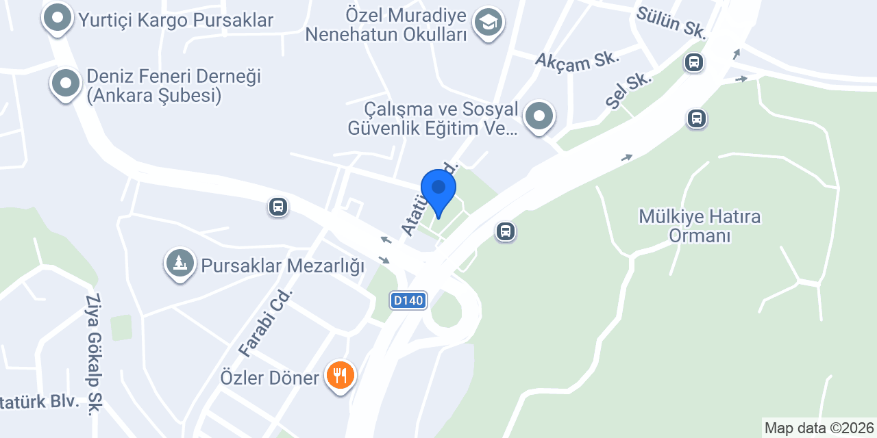 Necip Fazıl Parkı konumu