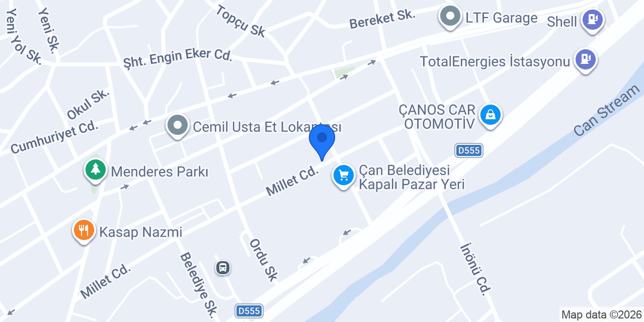 Çınar Sound konumu