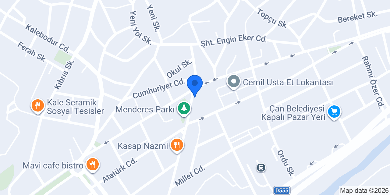 Kahramanmaraş Dondurmacısı Yakup usta konumu