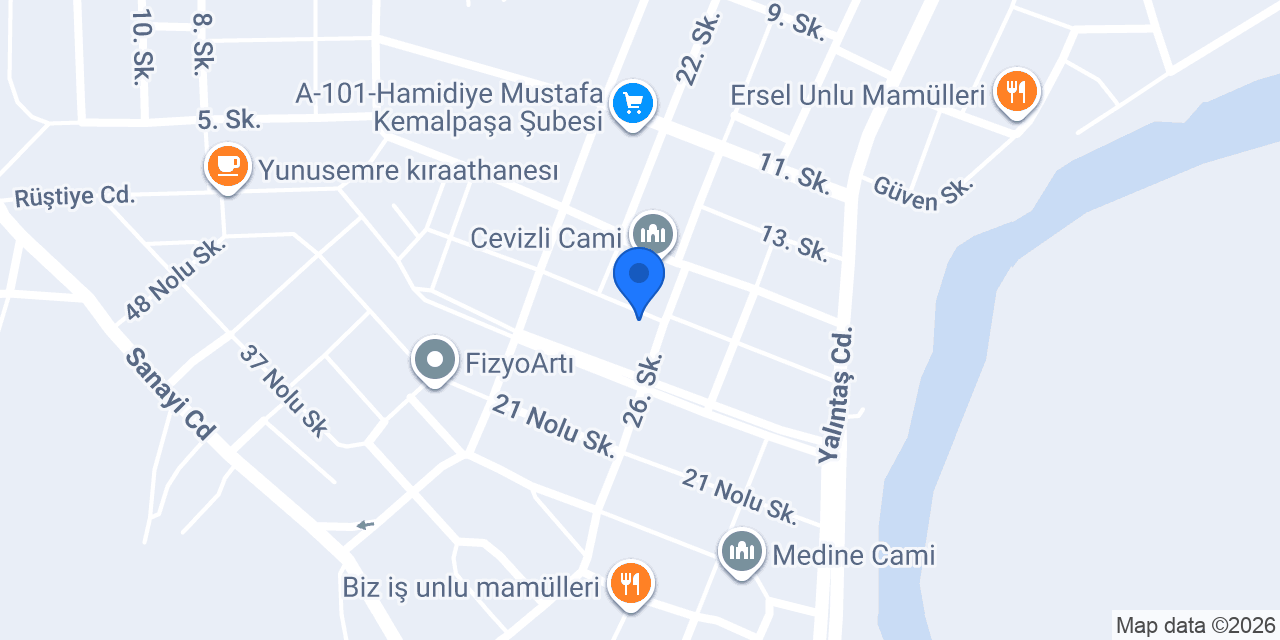 Hilal Eczanesi konumu