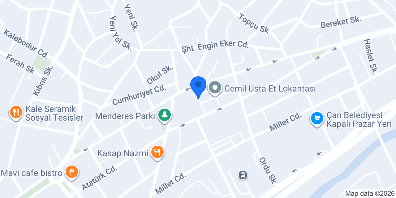 Kardeş Hotel konumu