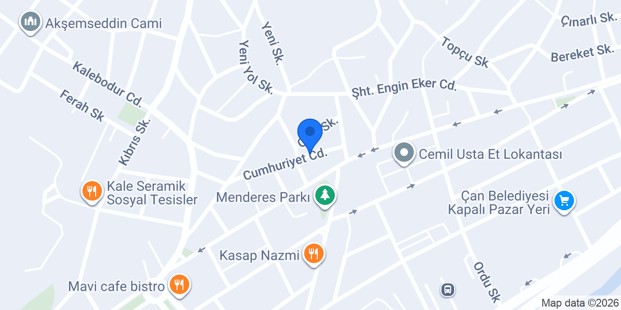 Bigalı Kuru Temizleme konumu
