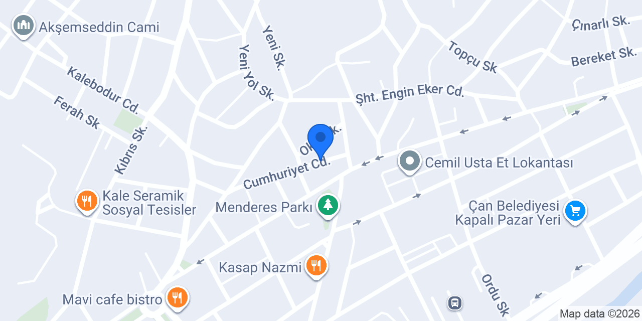 Av. Aycan USTA konumu