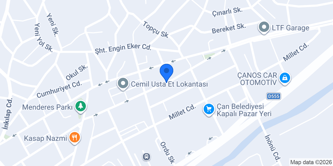 Ekol Unlu Mamüller konumu