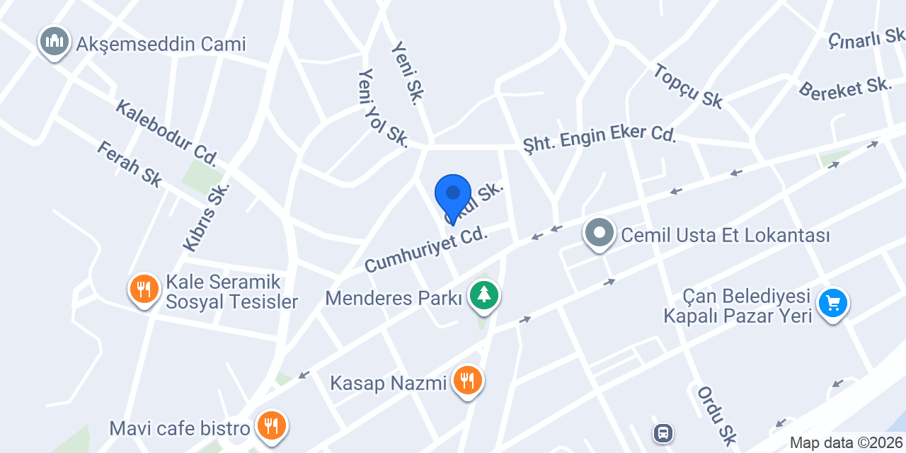 Hür Matbaa konumu