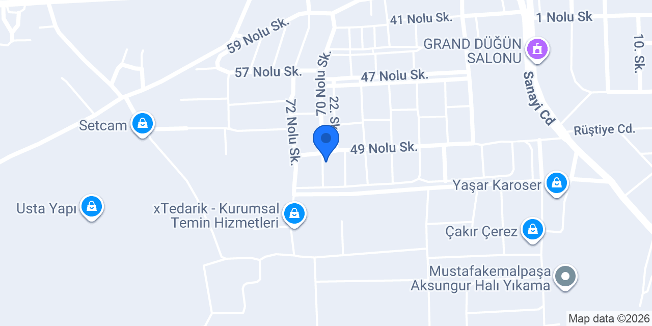 Görgün Kaporta konumu