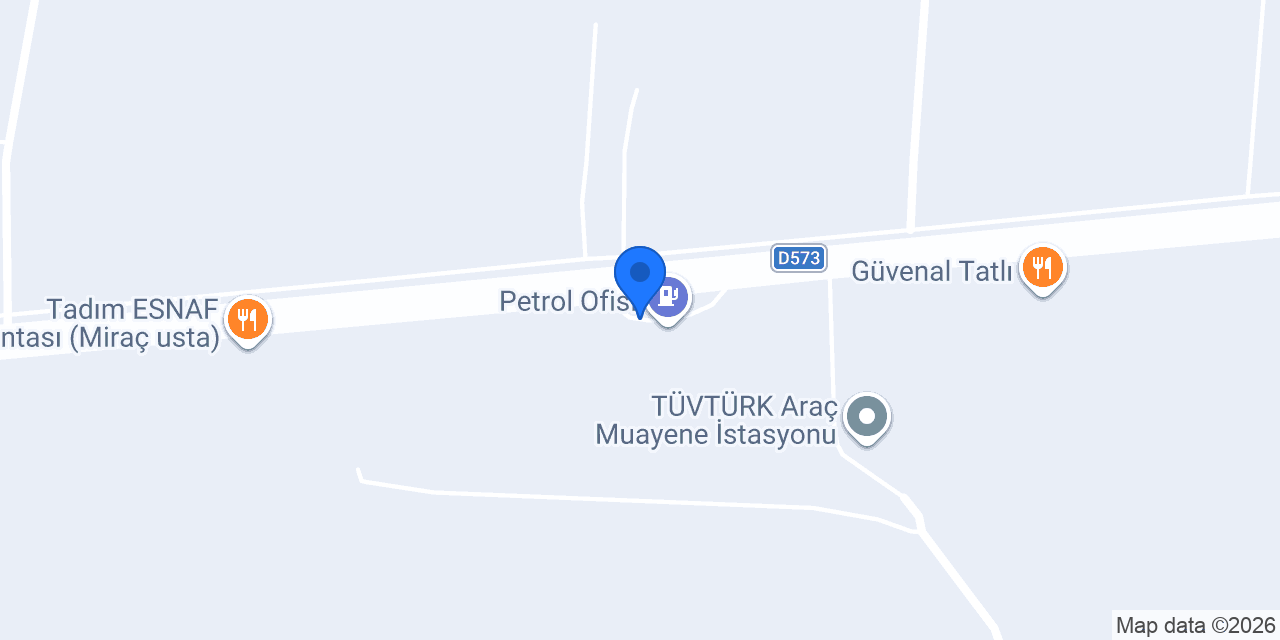 Tadım oto lastik konumu