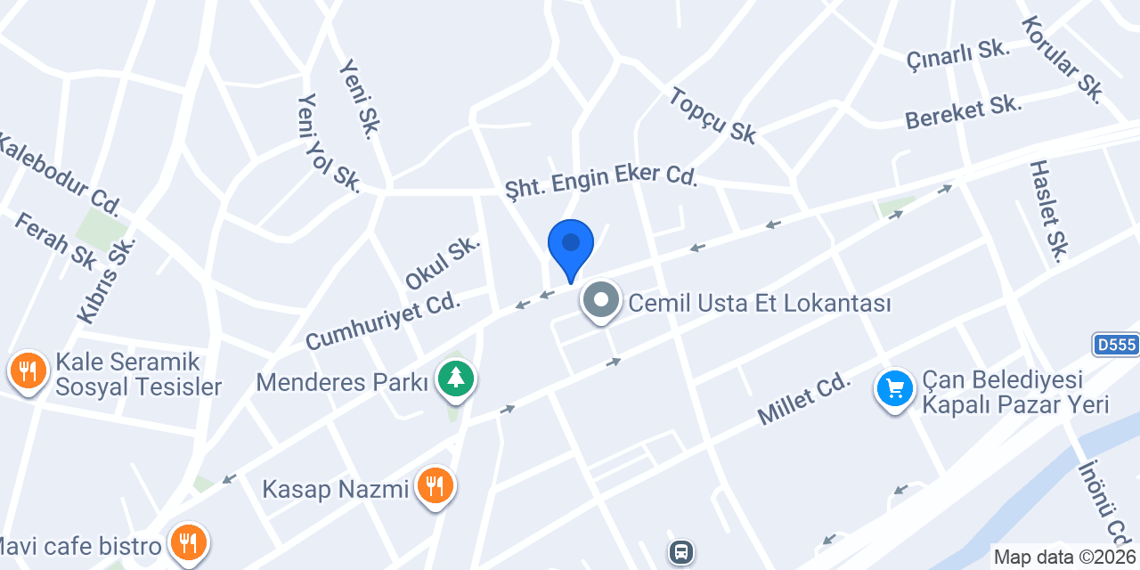 TUĞRA OPTİK konumu