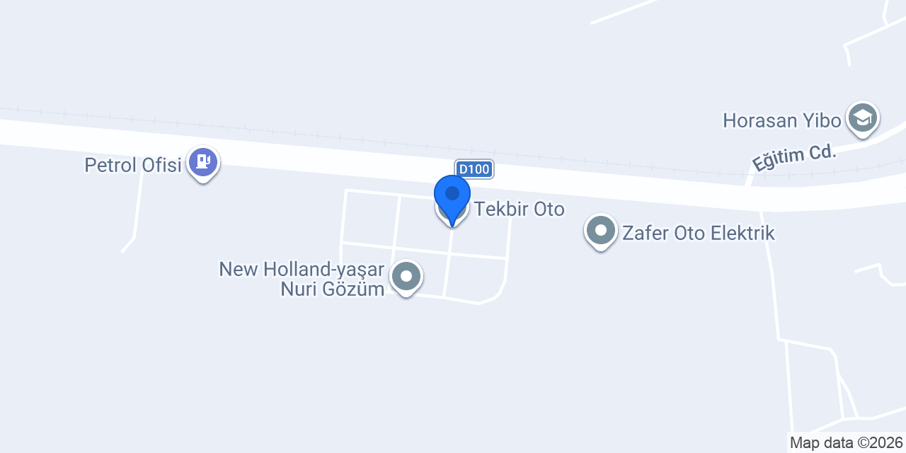 Tekbir Oto konumu
