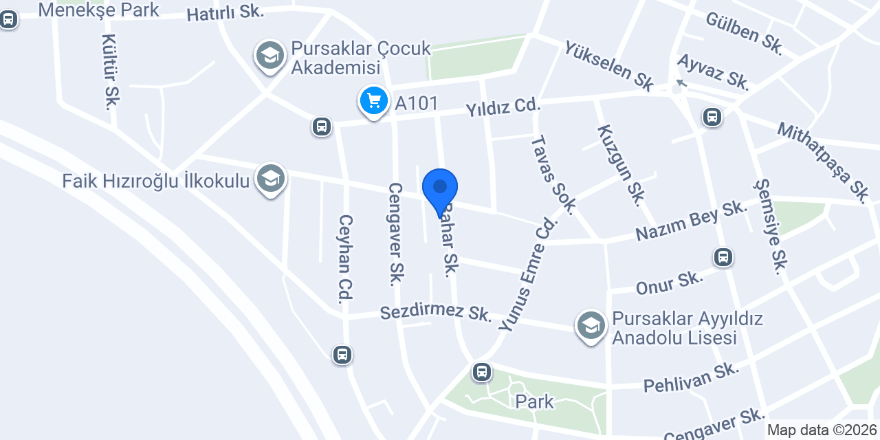 Mimar Sinan Eczanesi konumu