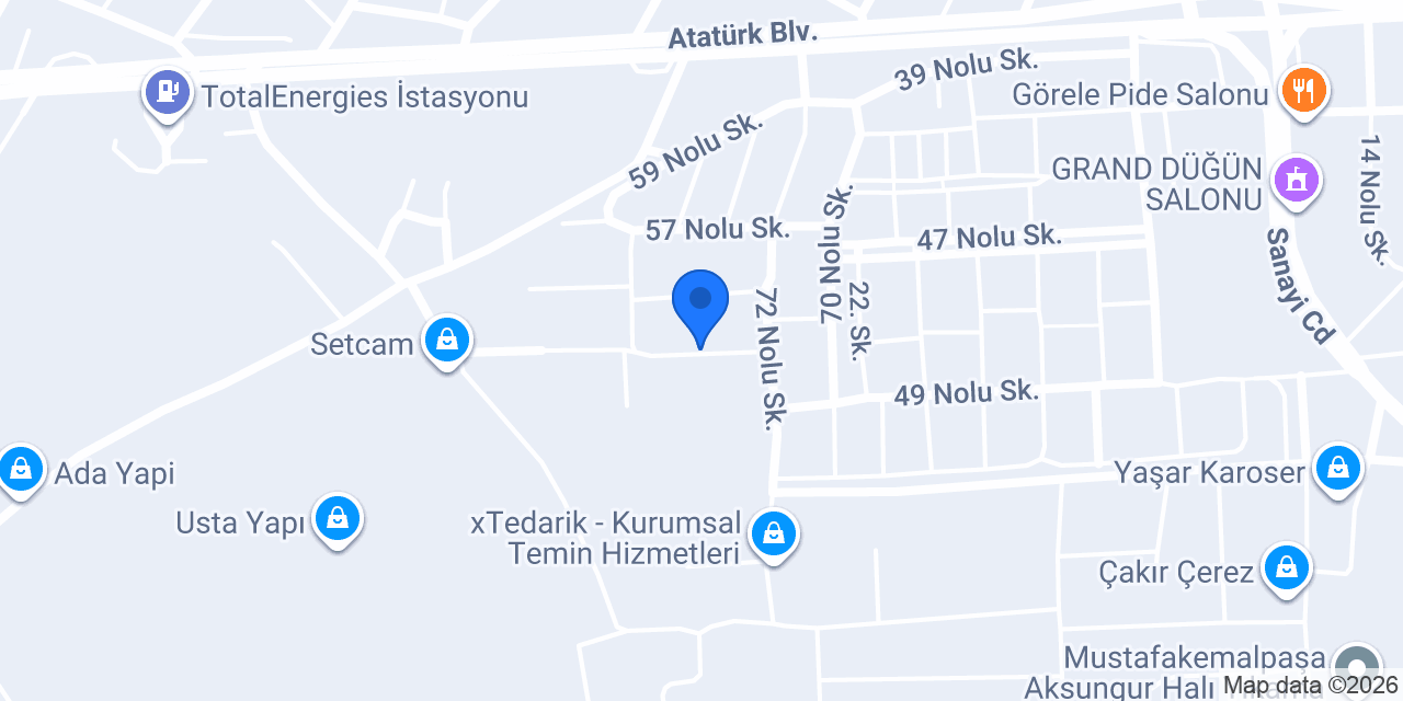 Güneş Koltuk konumu