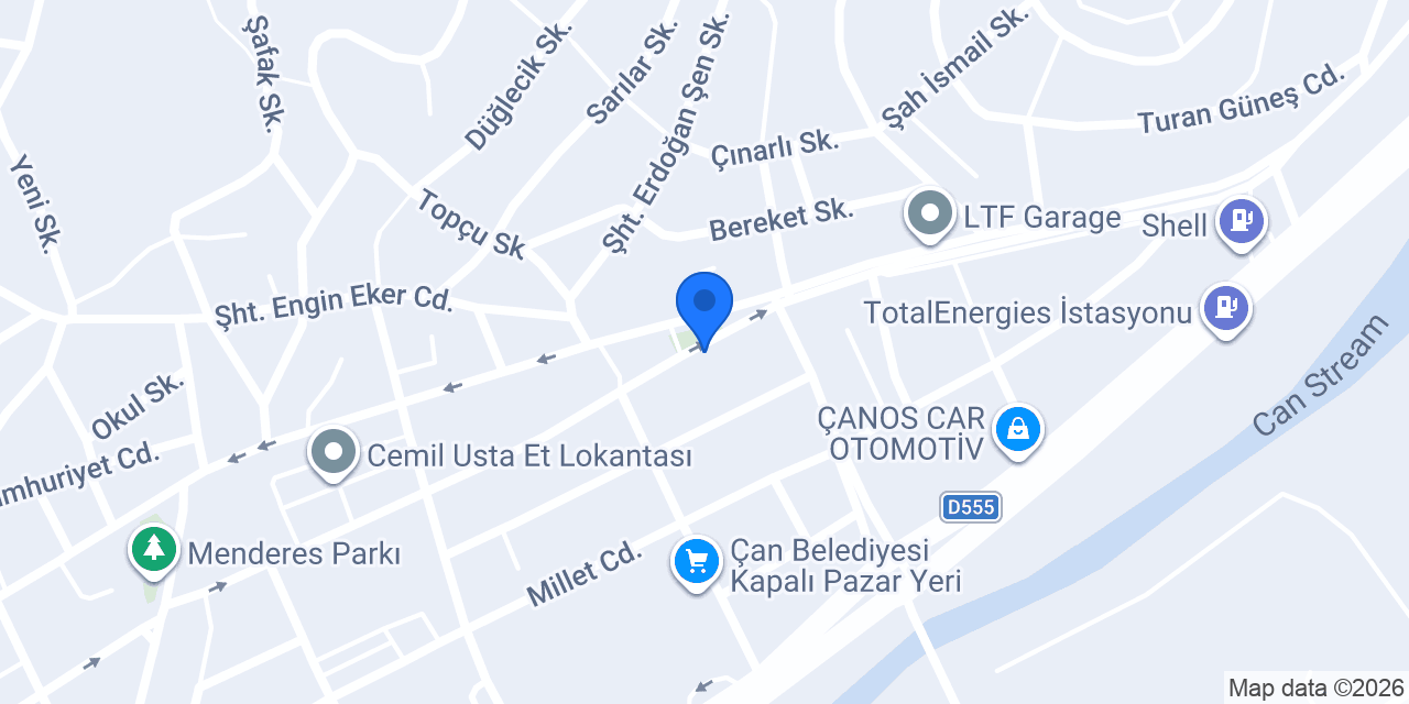 Atölye Eda konumu