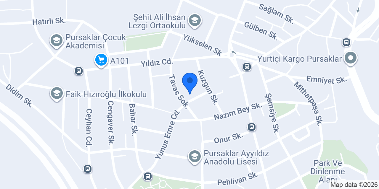 Şaban Erkek Kuaförü konumu