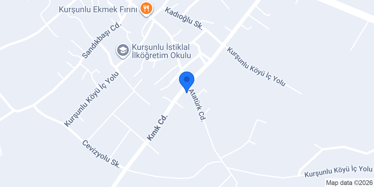 Lastikçi Ali KURŞUNLU konumu