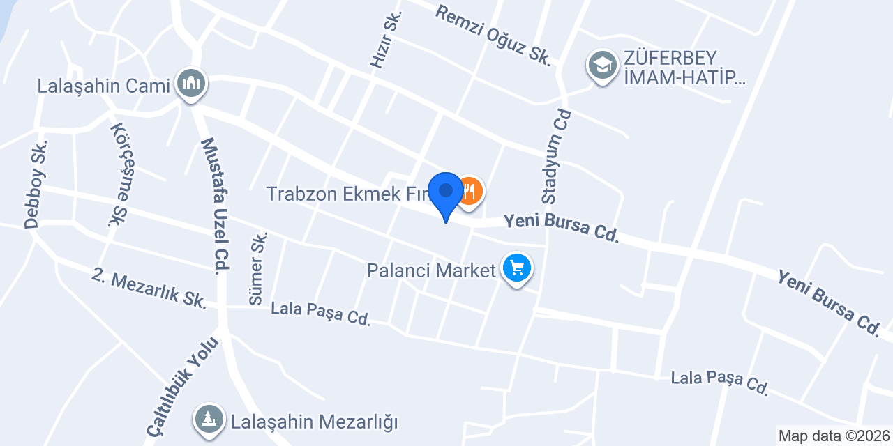Seferoğlu Pastanesi konumu