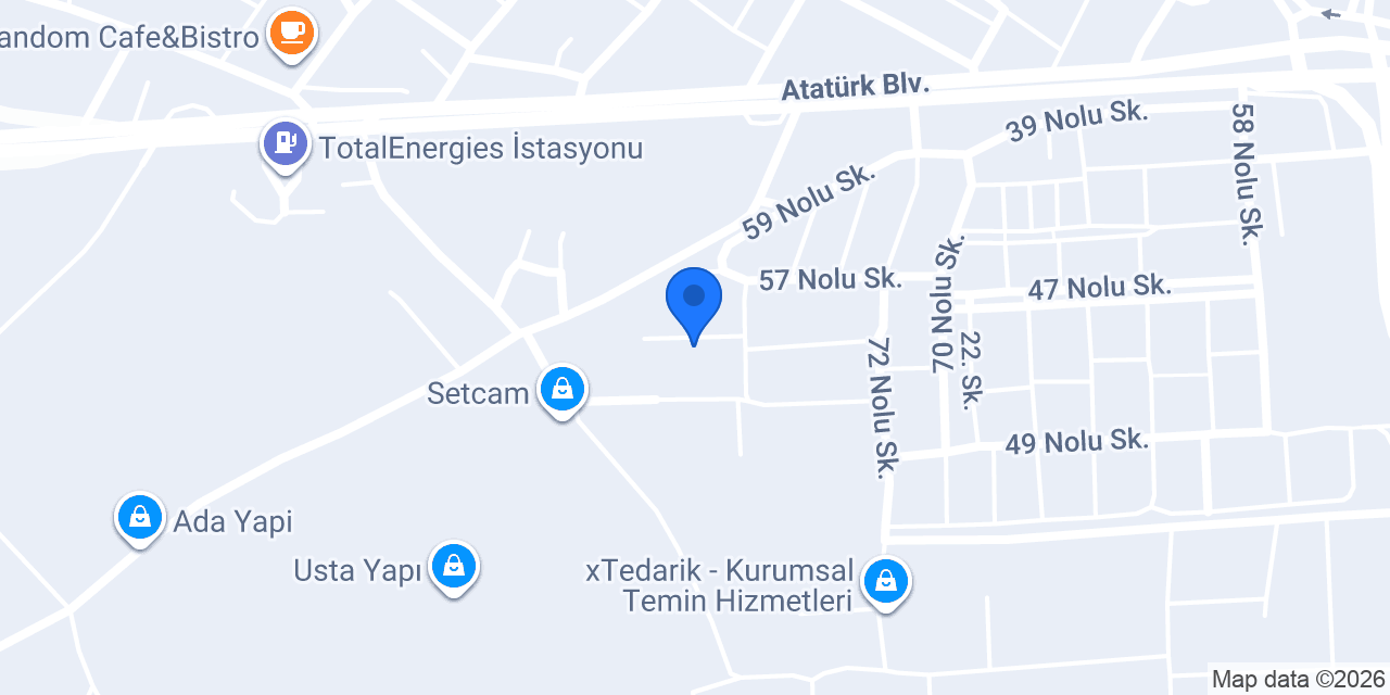 ERGÜNLER MOBİLYA konumu