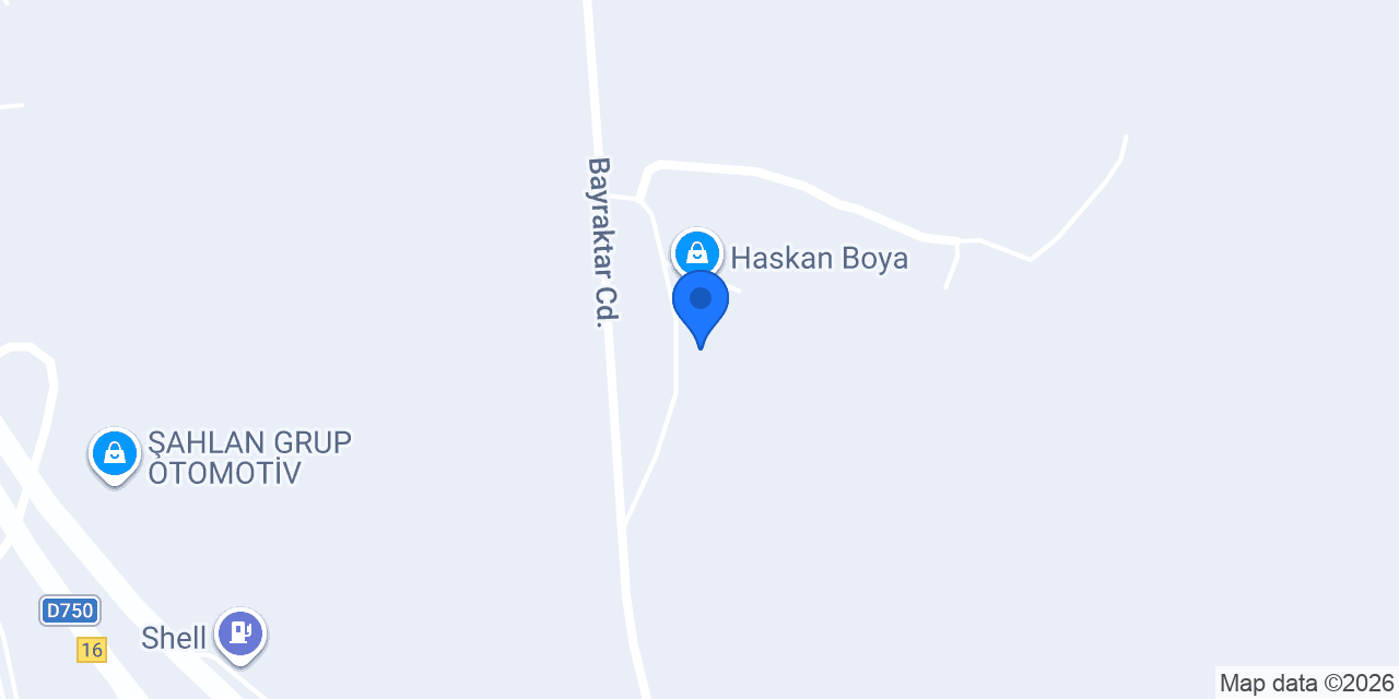 Yenigün Ana Depo konumu