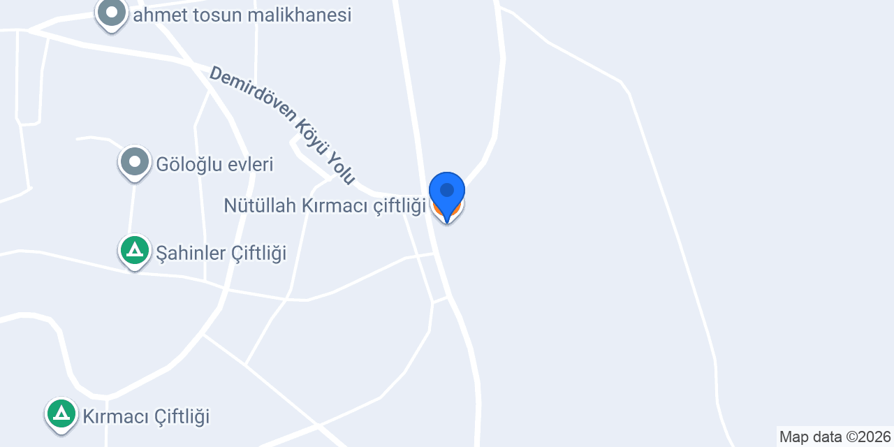 Nütüllah Kırmacı çiftliği konumu