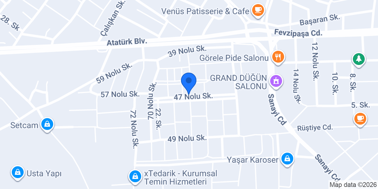 Lassa - Özkanlar Yedek Parça - Mustafakemalpaşa konumu