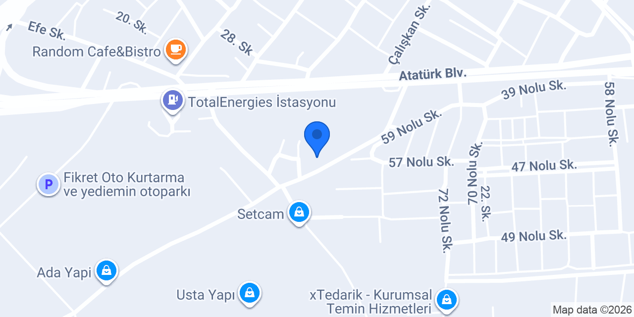 Marmara Sulama konumu