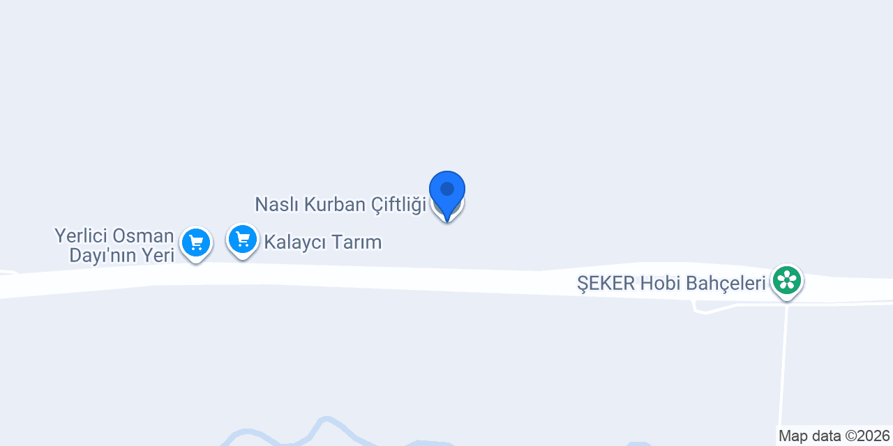 Naslı Kurban Çiftliği konumu