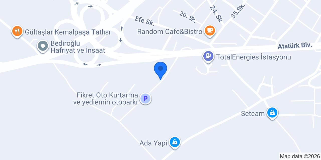 SARAY YEMEK konumu