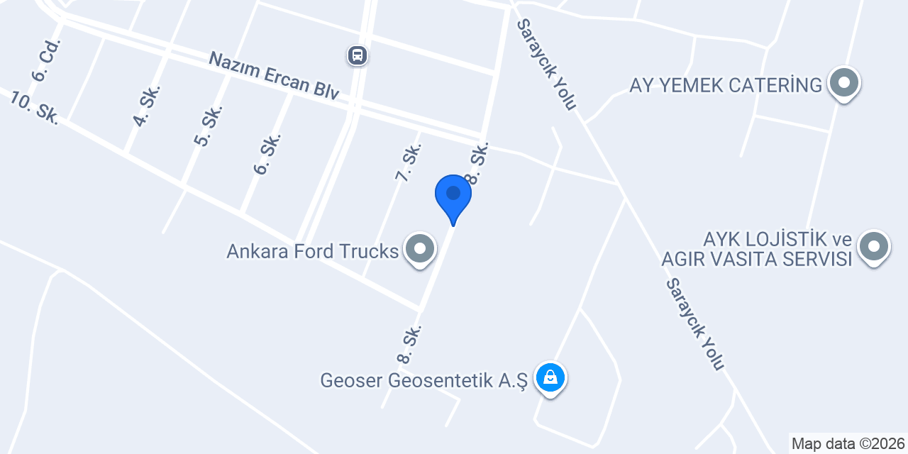 Merta Tasarım konumu