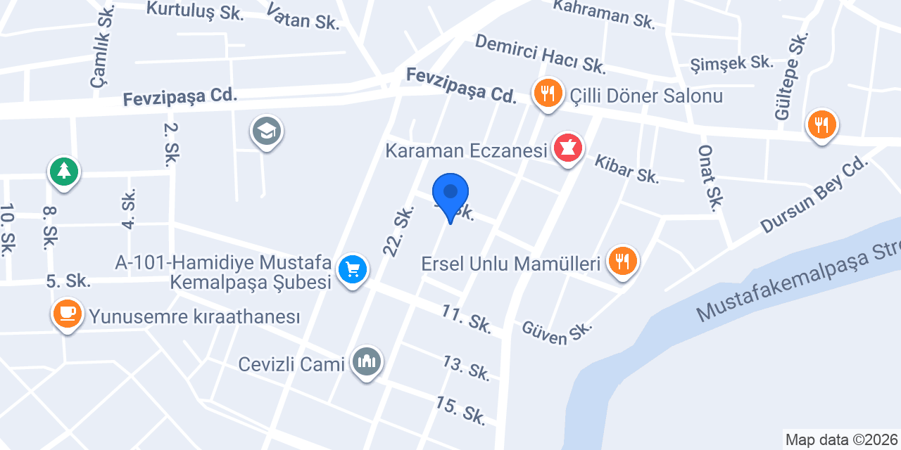Alze Mobilya Atölyesi konumu